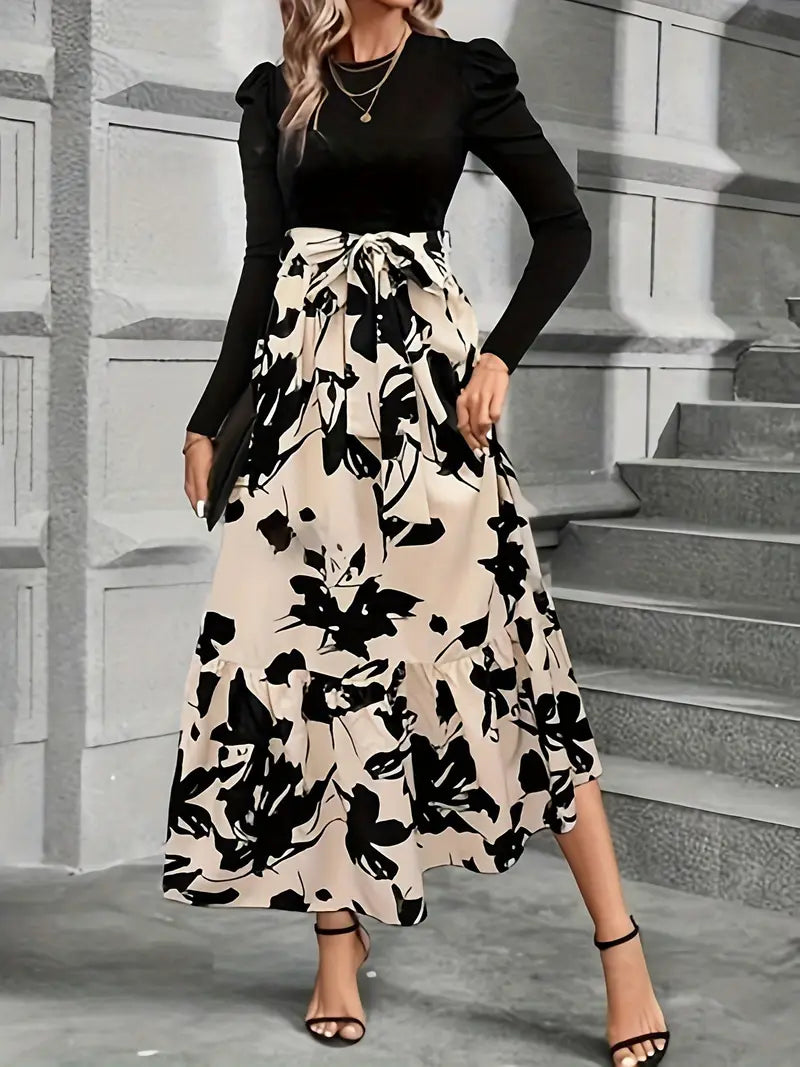 Amelia™ | Graceful Floral Dress