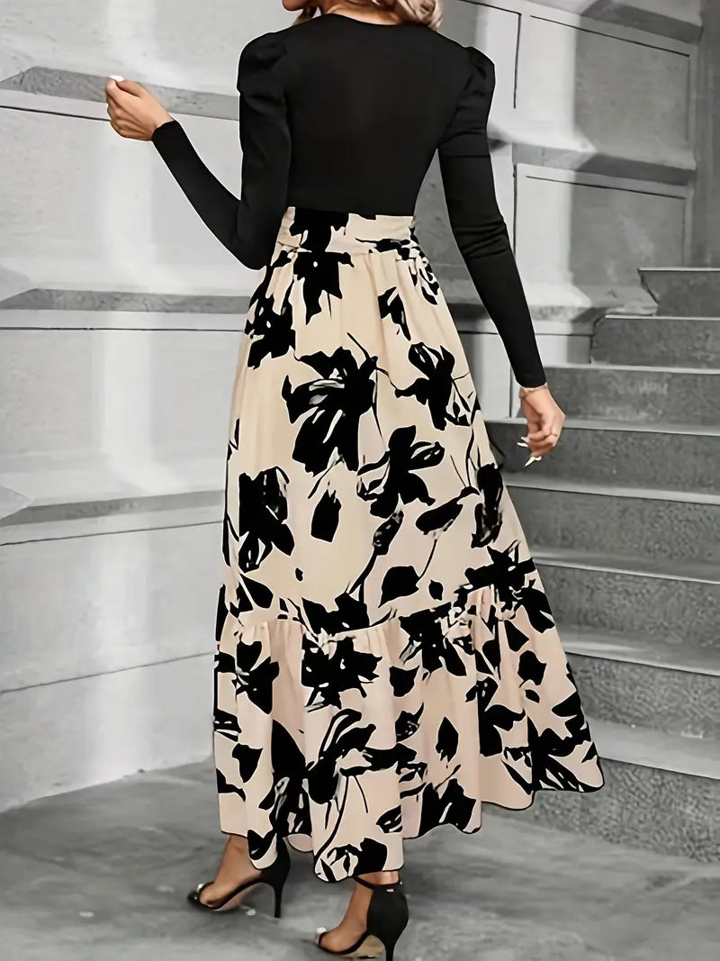 Amelia™ | Graceful Floral Dress