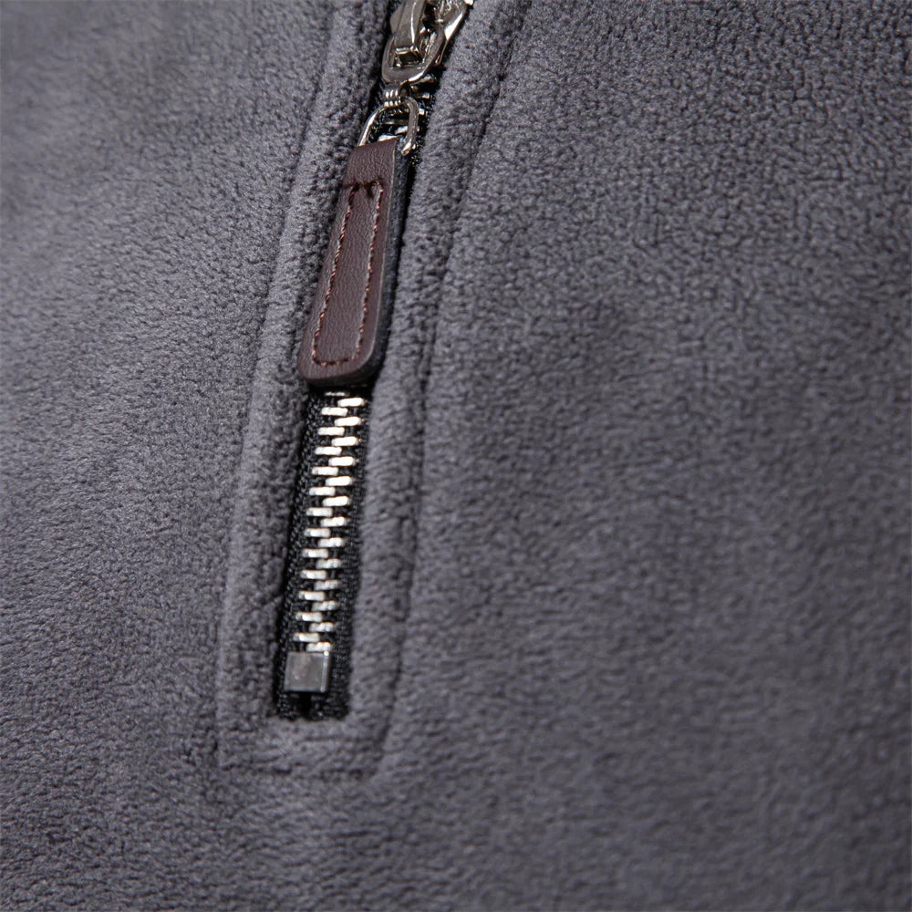 James™ | Quarter Zip Fleece Pullover