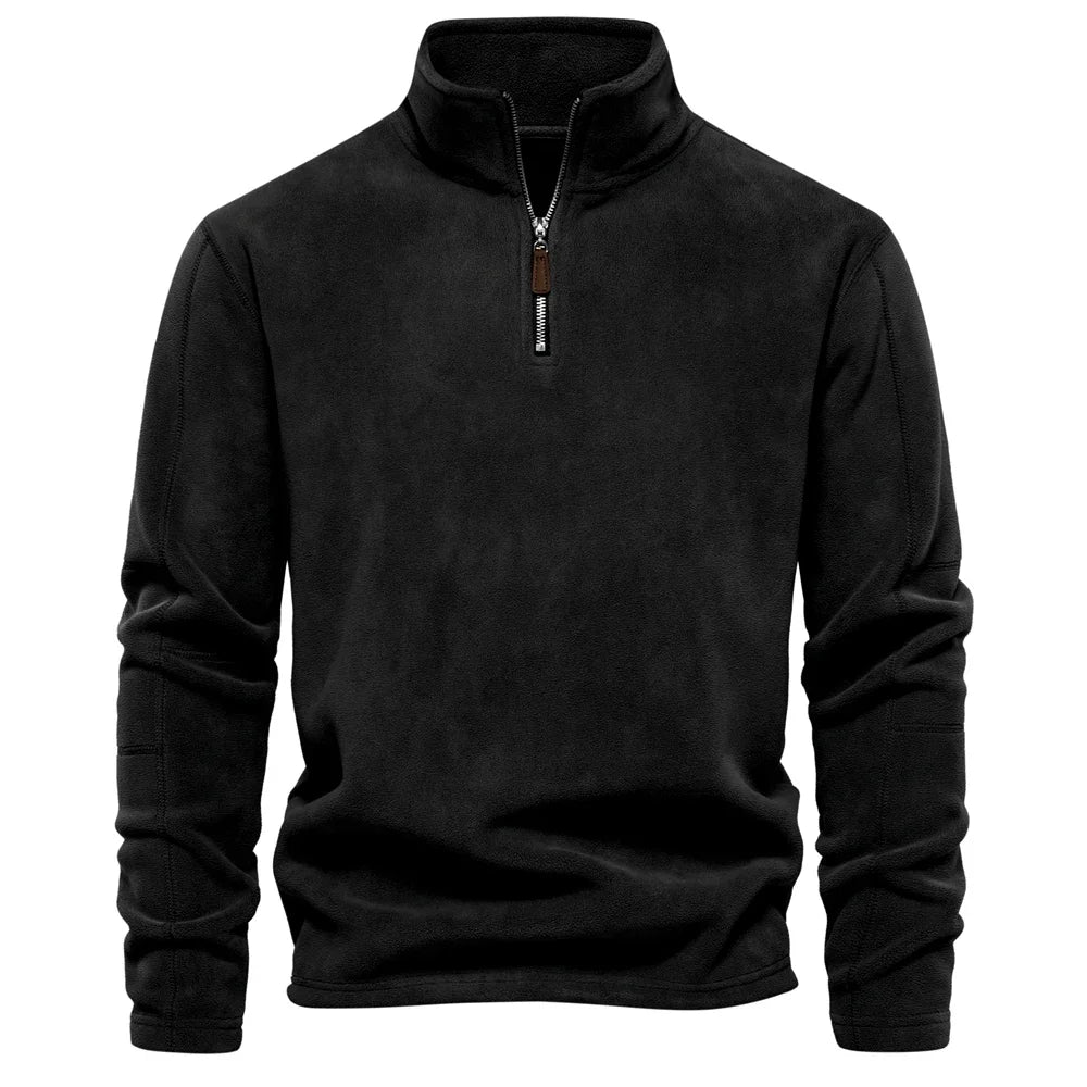 James™ | Quarter Zip Fleece Pullover