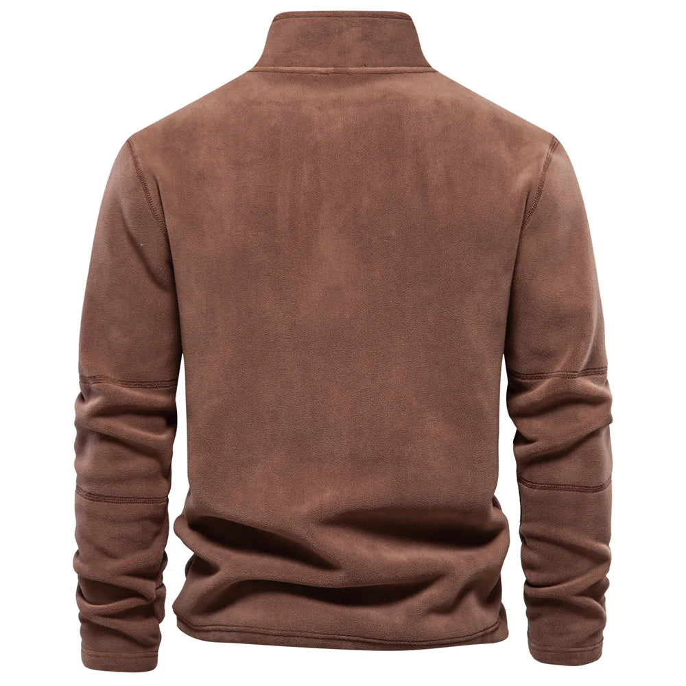 James™ | Quarter Zip Fleece Pullover