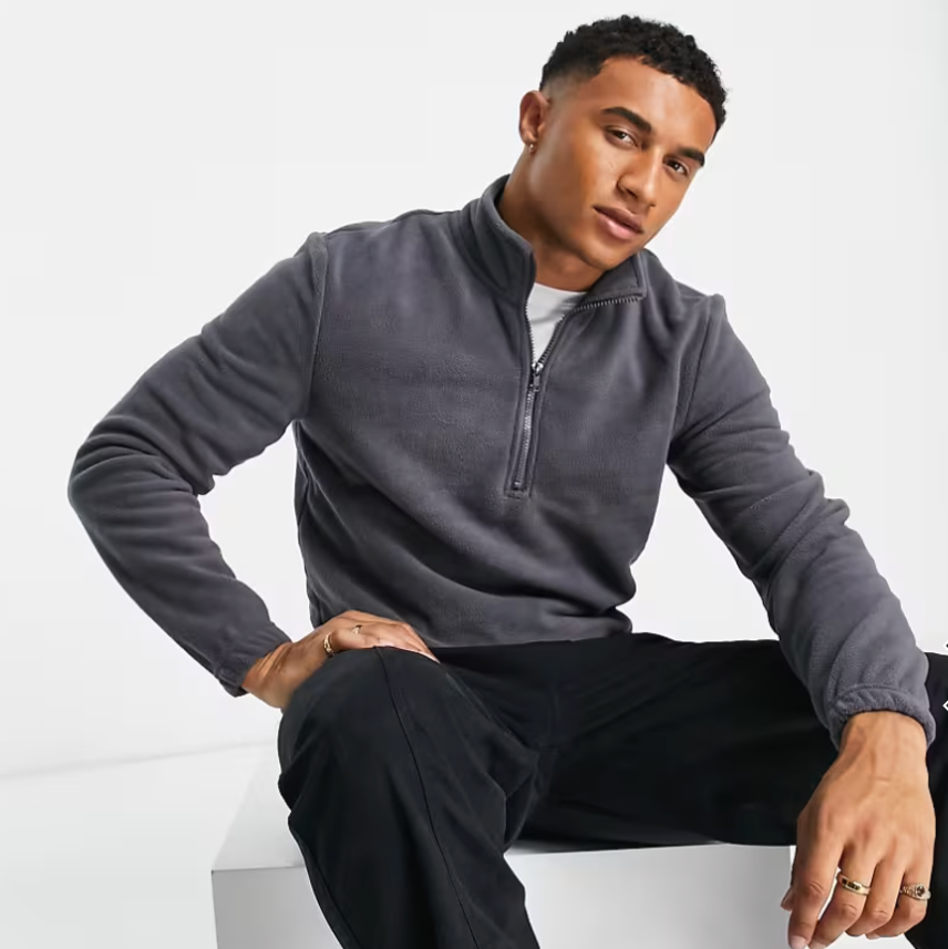 James™ | Quarter Zip Fleece Pullover
