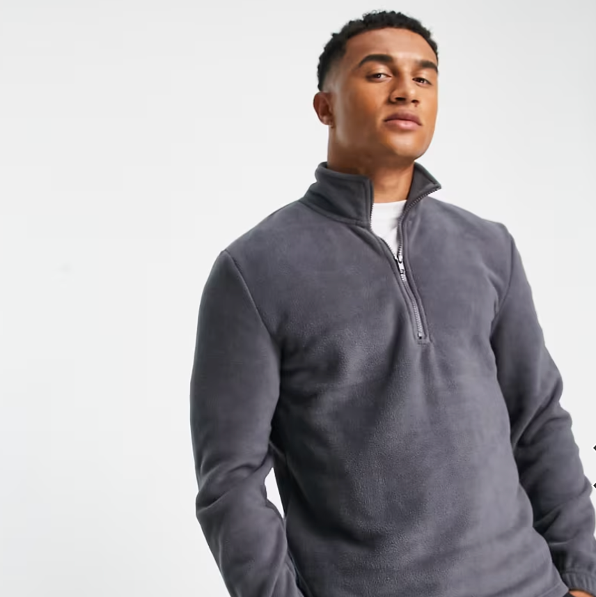 James™ | Quarter Zip Fleece Pullover
