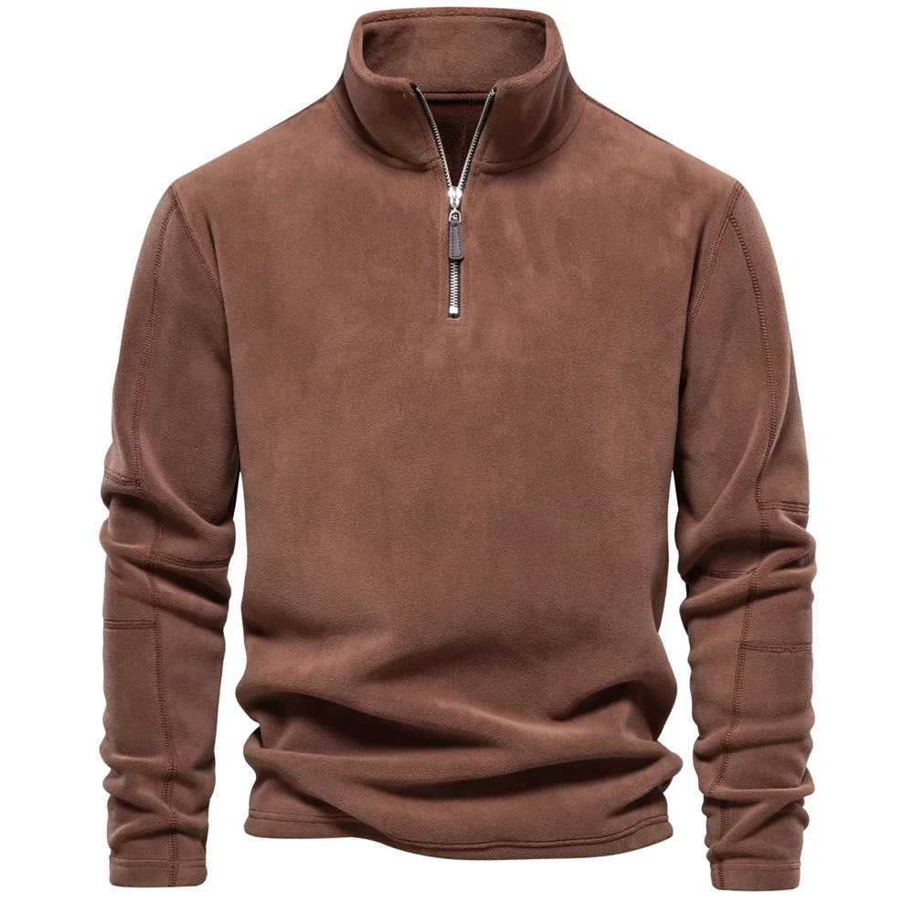 James™ | Quarter Zip Fleece Pullover