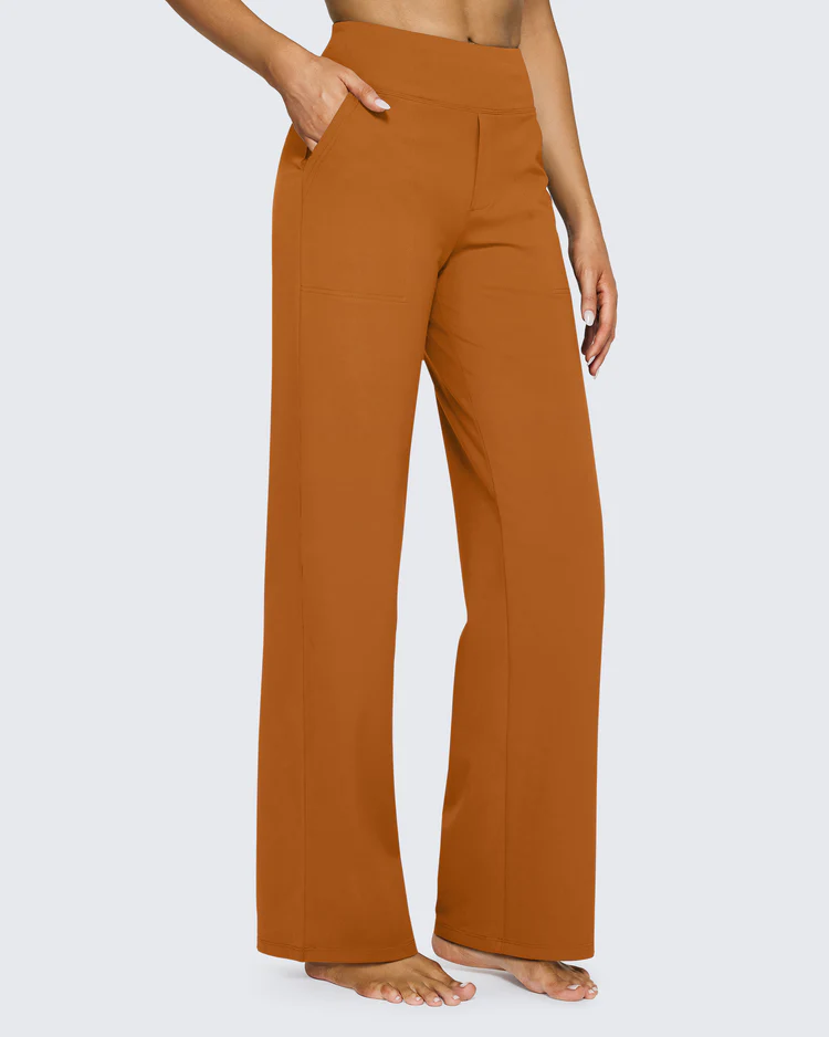Mia™ | High-Waist Stretch Trousers