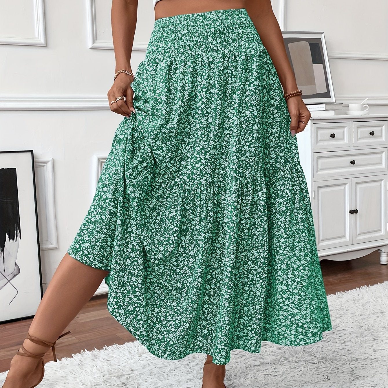 Emily™ | Ditsy Floral Skirt