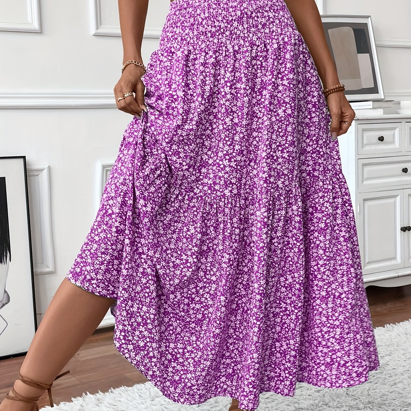 Emily™ | Ditsy Floral Skirt