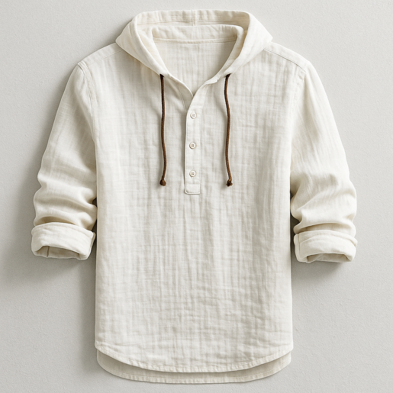 Bradley - Luxury Hooded Shirt
