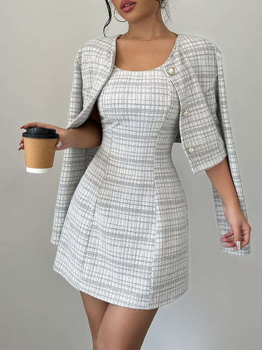 Lillian™ Tweed Dress Set