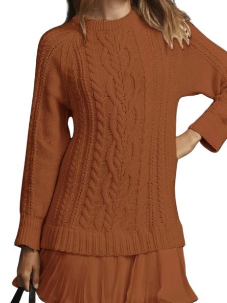 Knit Sweater Mini Dress