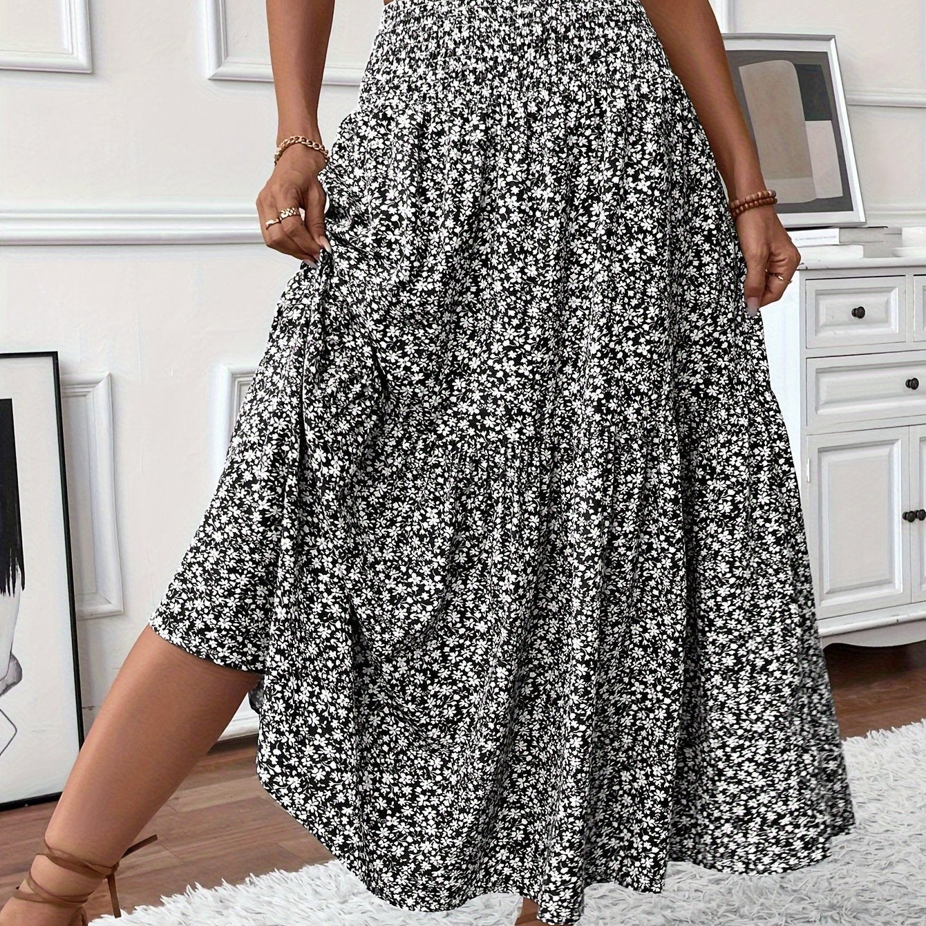 Emily™ | Ditsy Floral Skirt