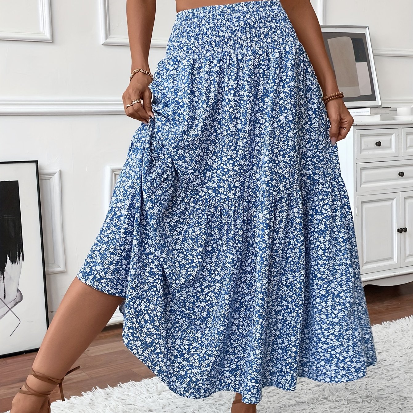 Emily™ | Ditsy Floral Skirt