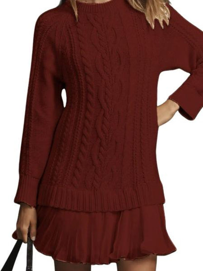 Knit Sweater Mini Dress
