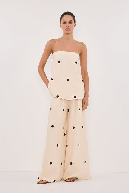 Maddie™ | Polka Dot Linen Co-Ord Set