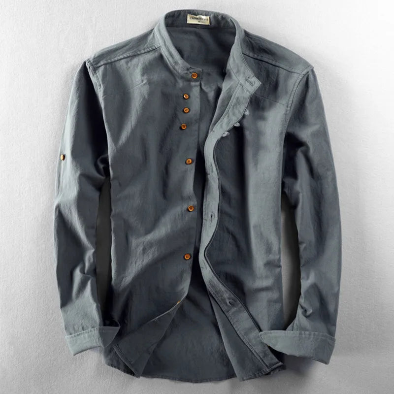 Hiro™ Linen Cotton Shirt