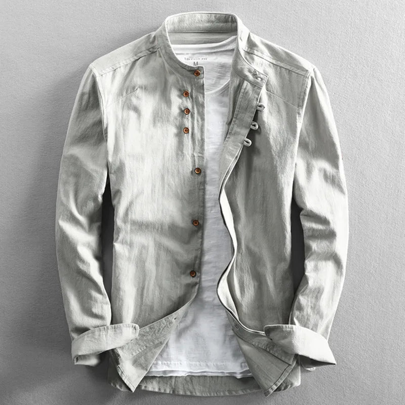 Hiro™ Linen Cotton Shirt