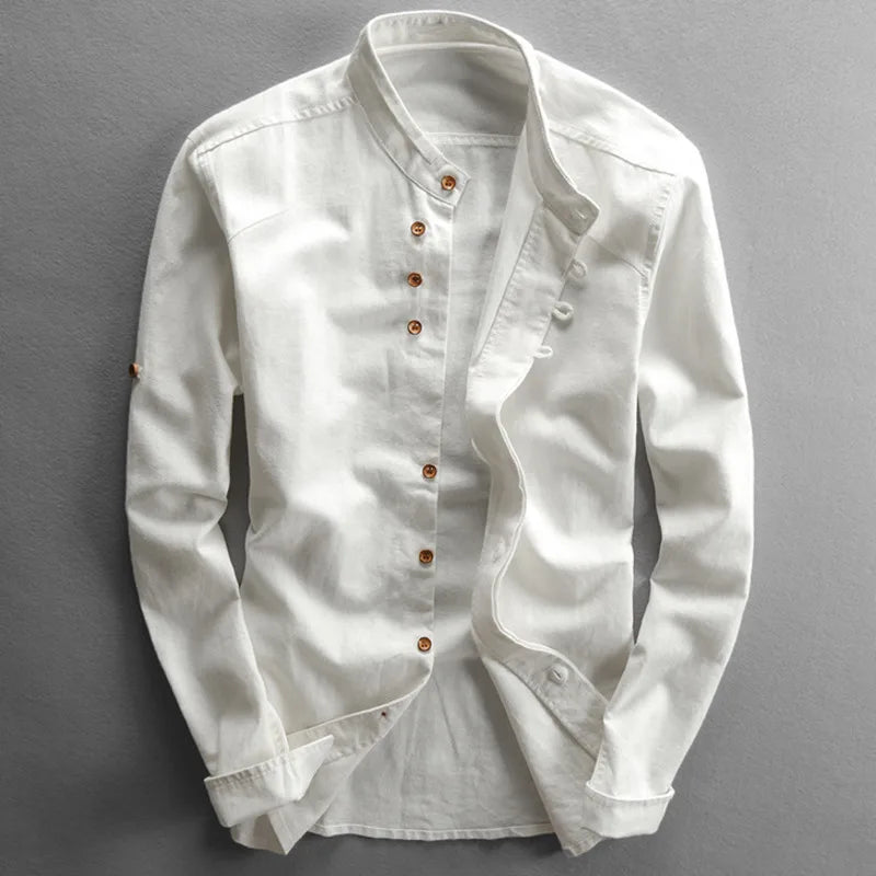 Hiro™ Linen Cotton Shirt