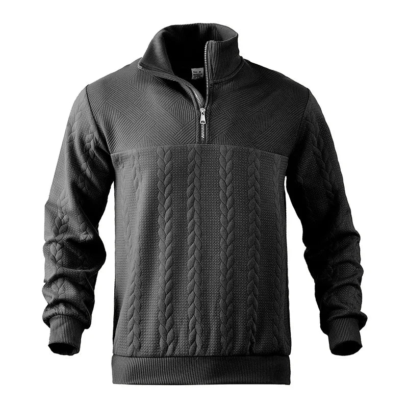 Nathan™ | Classic Knit Half-Zip