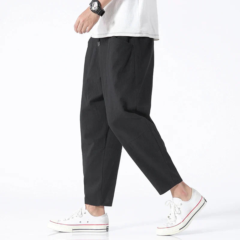 Osaka™ | Tapered Linen Pants