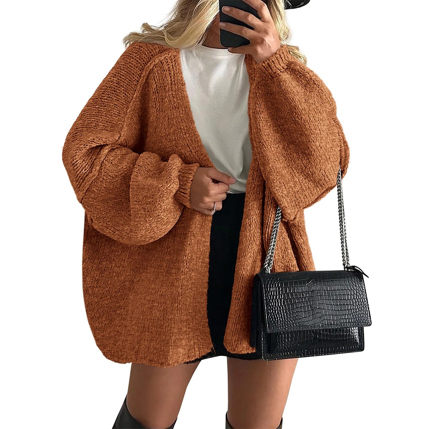 Mila Oversized Knit Cardigan