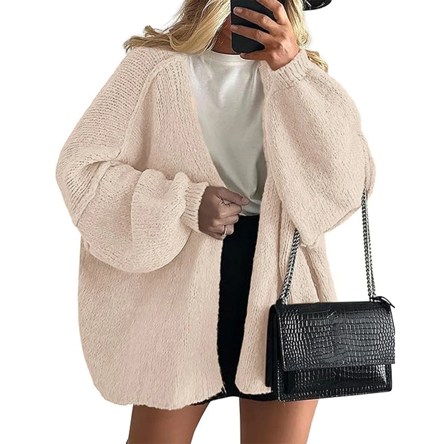 Mila Oversized Knit Cardigan