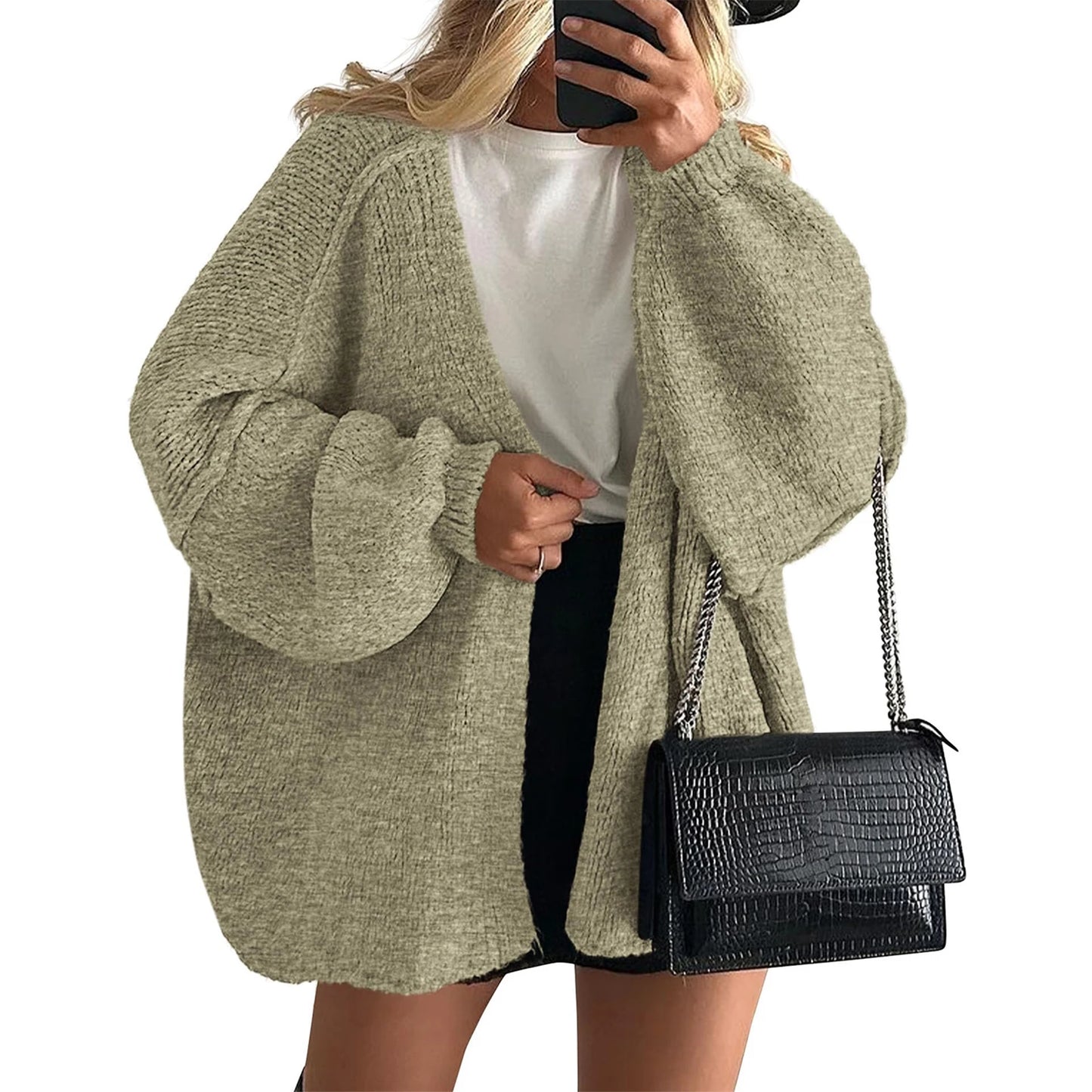 Mila Oversized Knit Cardigan