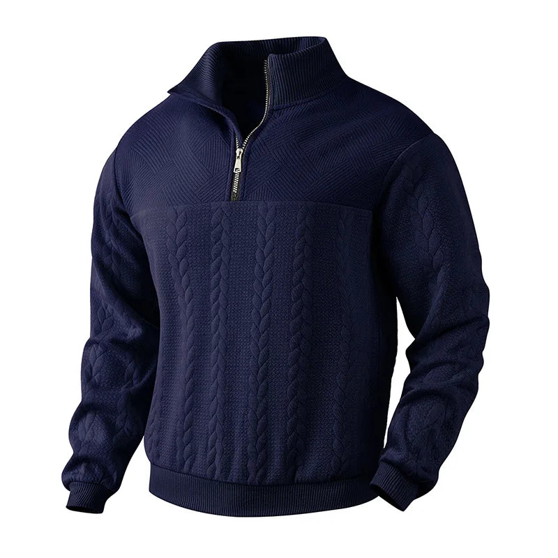 Nathan™ | Classic Knit Half-Zip