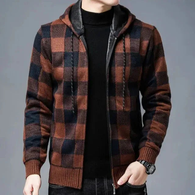 Dan Wellington Plaid Hoodie