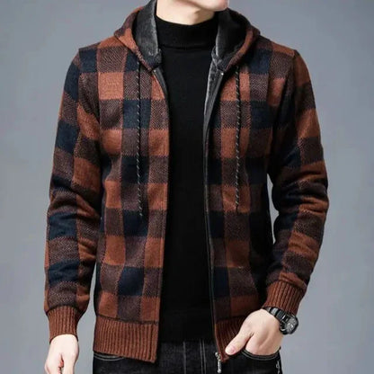 Dan Wellington Plaid Hoodie