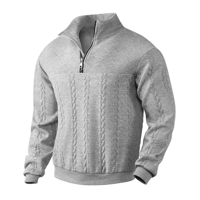 Nathan™ | Classic Knit Half-Zip