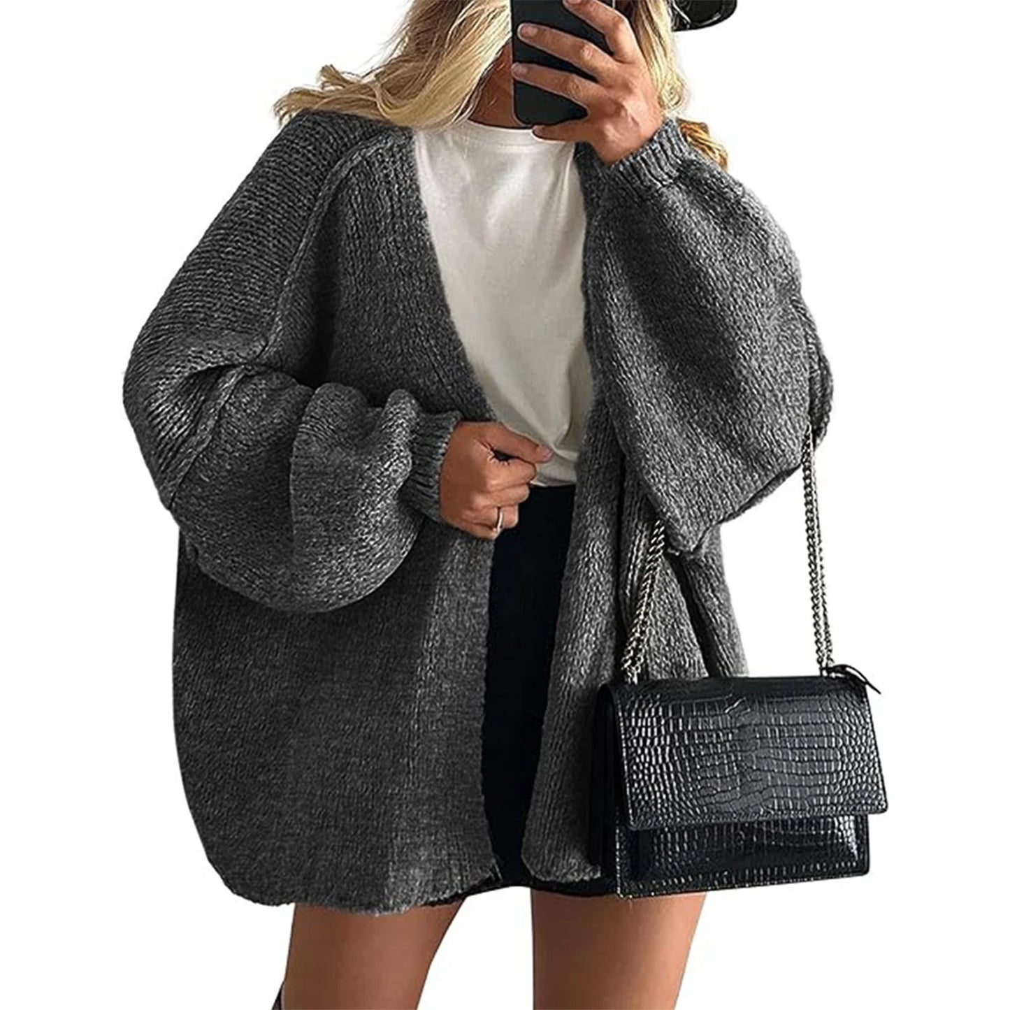 Mila Oversized Knit Cardigan
