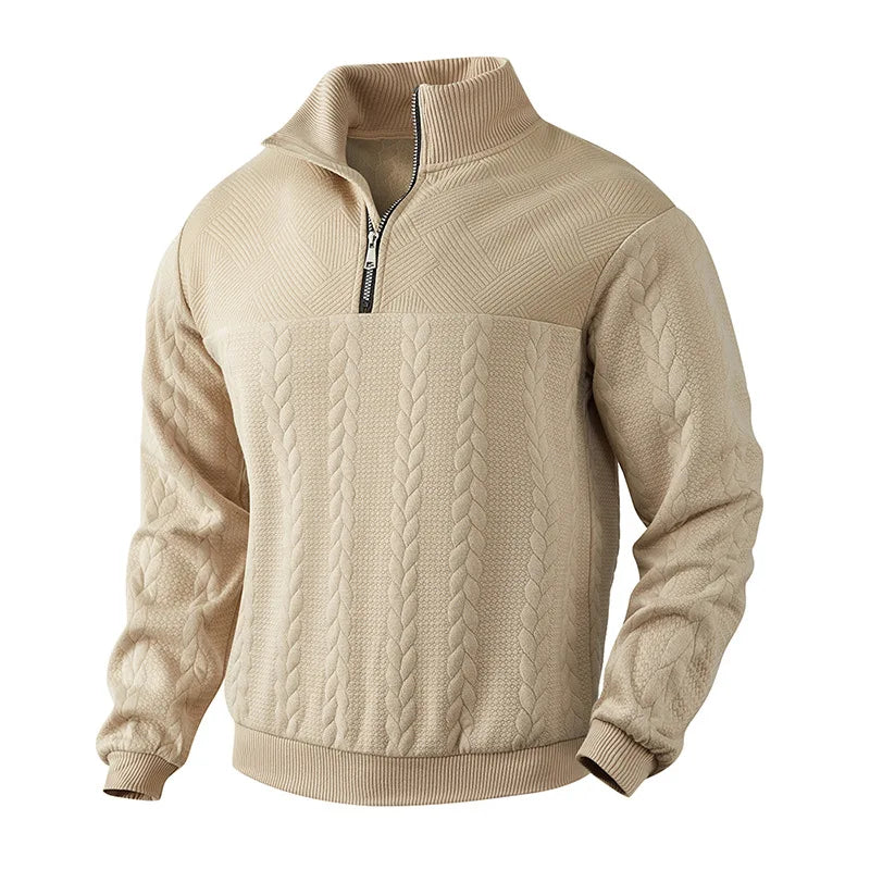 Nathan™ | Classic Knit Half-Zip