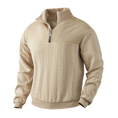 Nathan™ | Classic Knit Half-Zip