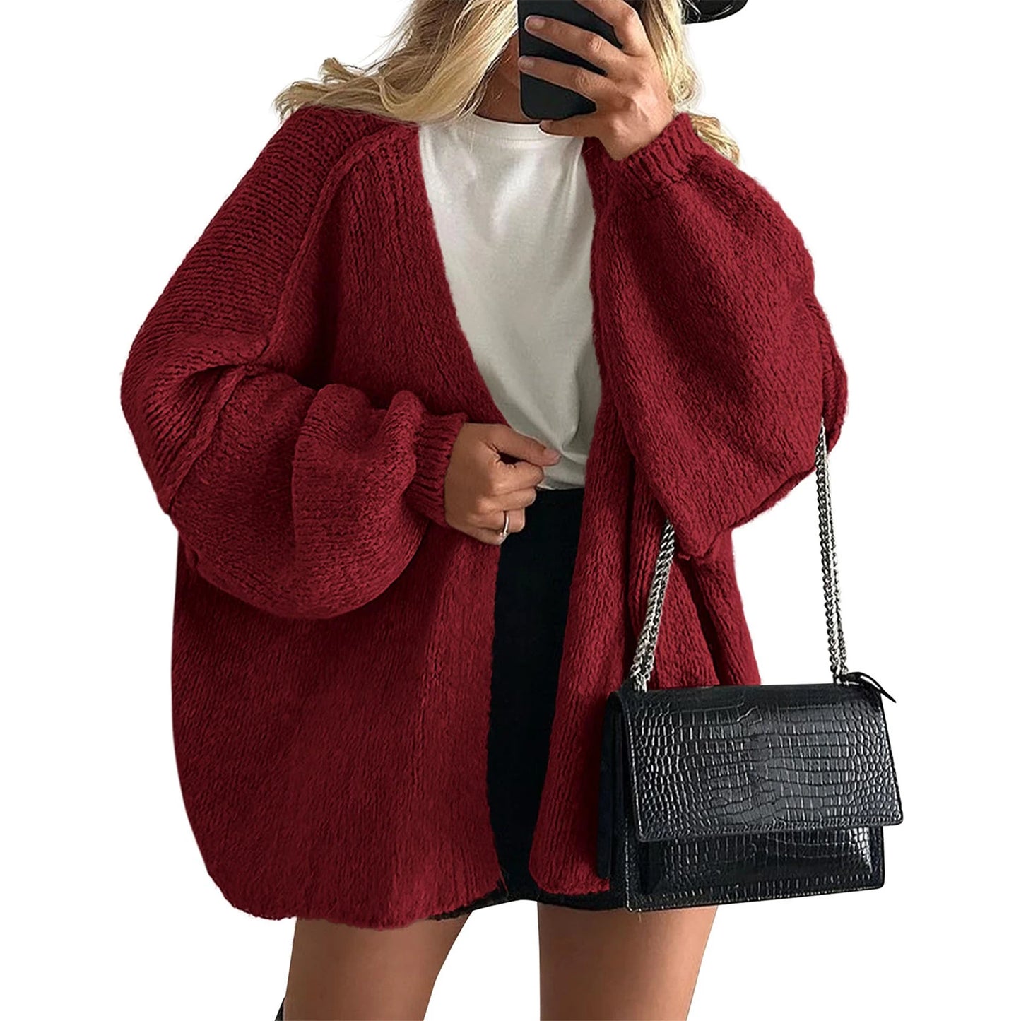 Mila Oversized Knit Cardigan