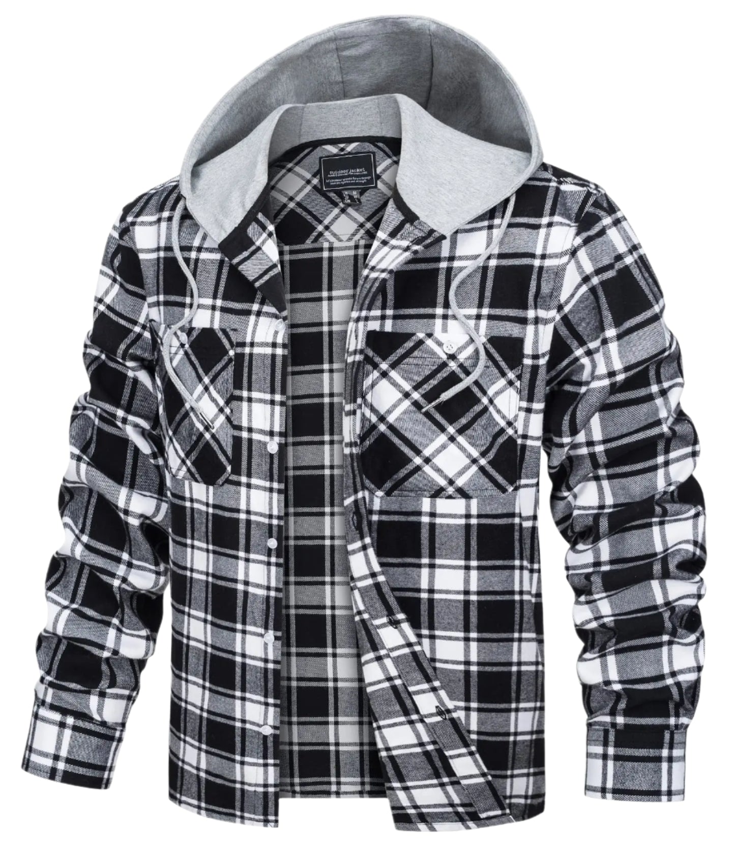 Ethan™ | Lightweight Hooded Flannel