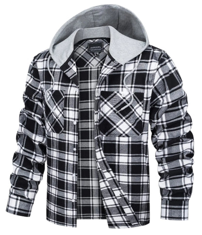 Ethan™ | Lightweight Hooded Flannel