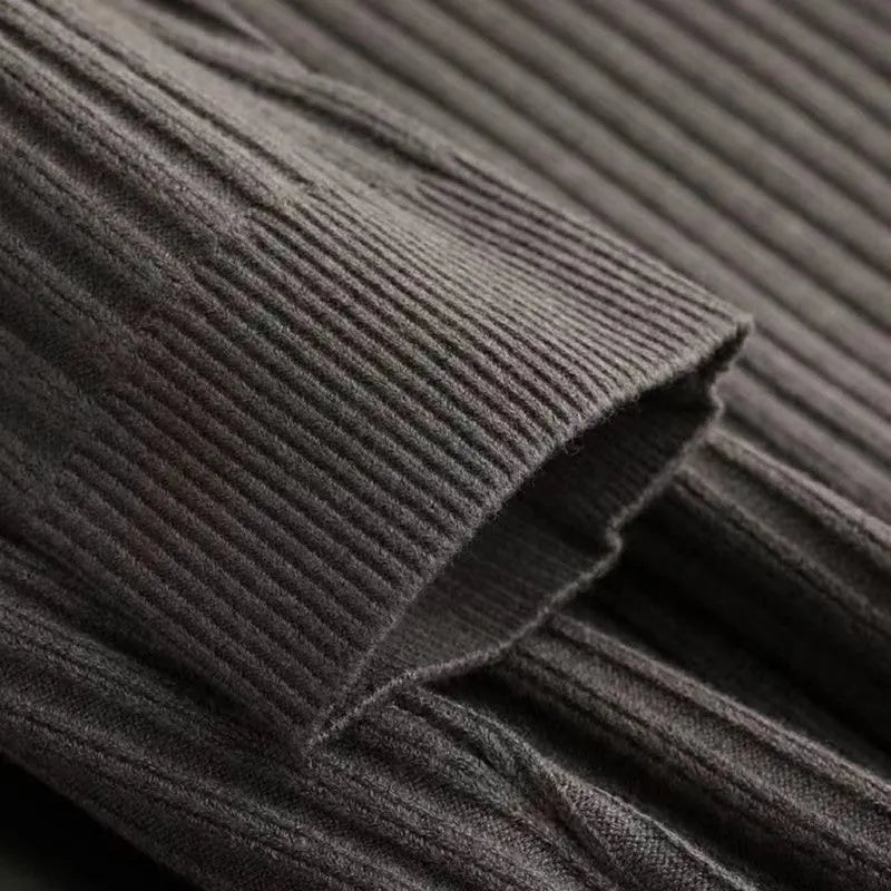 Calvin™ Ribbed Polo Sweater