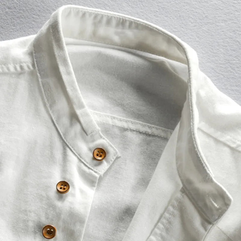 Hiro™ Linen Cotton Shirt