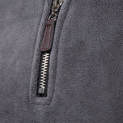 James™ | Quarter Zip Fleece Pullover
