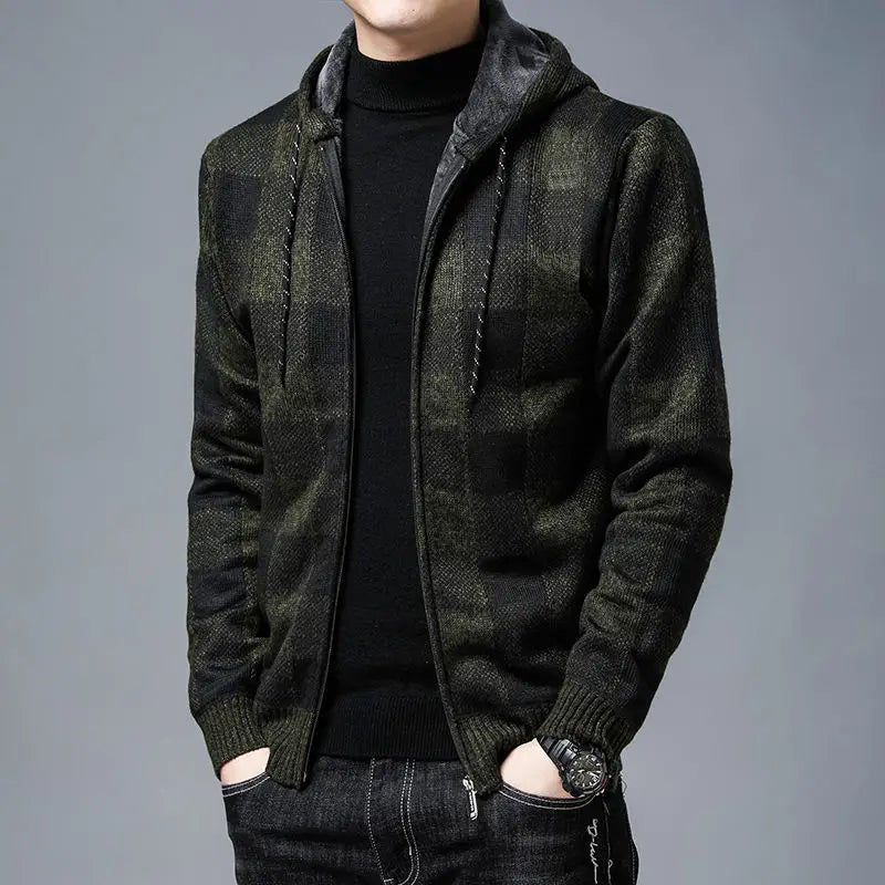 Dan Wellington Plaid Hoodie