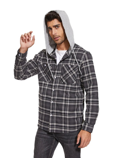 Ethan™ | Lightweight Hooded Flannel