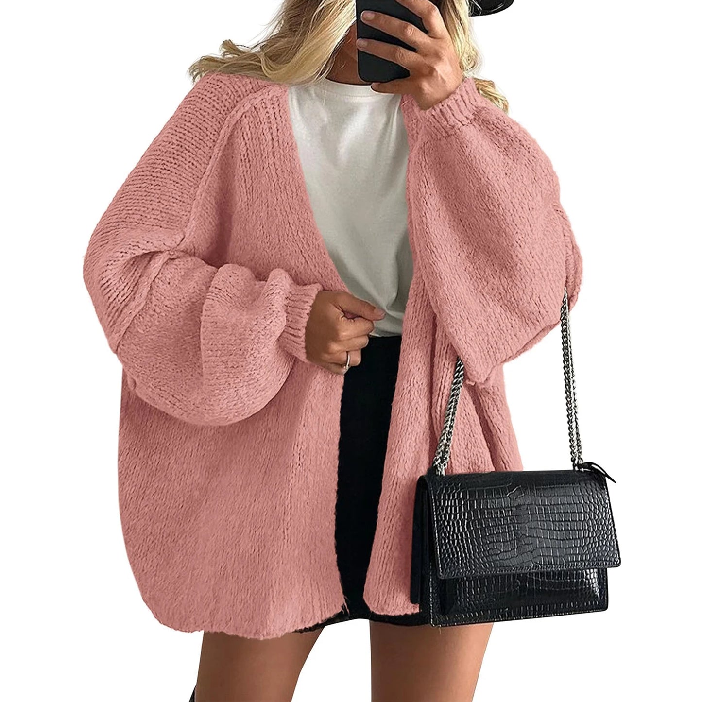 Mila Oversized Knit Cardigan