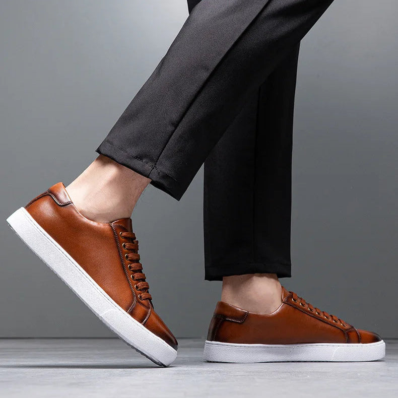 Alexander™ | Handcrafted Leather Sneakers