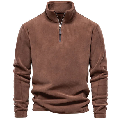 James™ | Quarter Zip Fleece Pullover