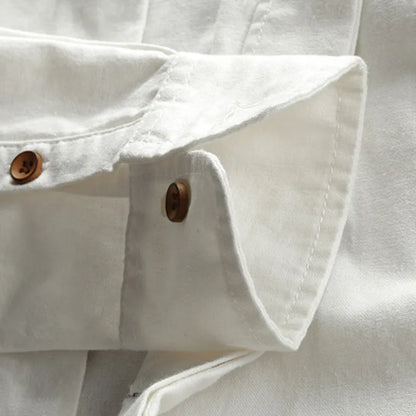 Hiro™ Linen Cotton Shirt
