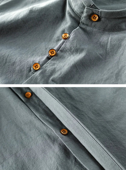 Hiro™ Linen Cotton Shirt