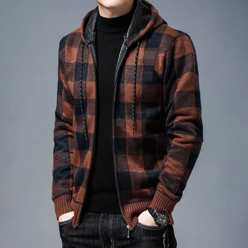 Dan Wellington Plaid Hoodie