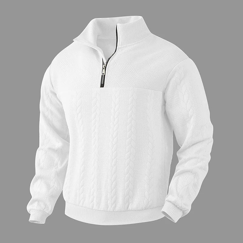 Nathan™ | Classic Knit Half-Zip