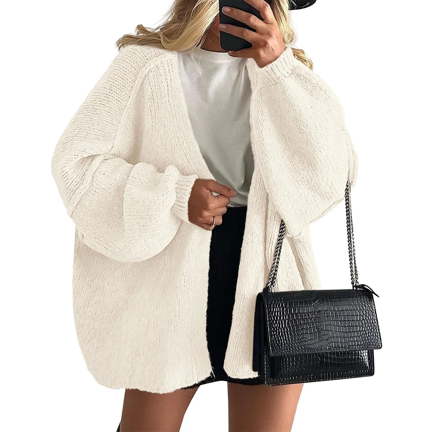 Mila Oversized Knit Cardigan