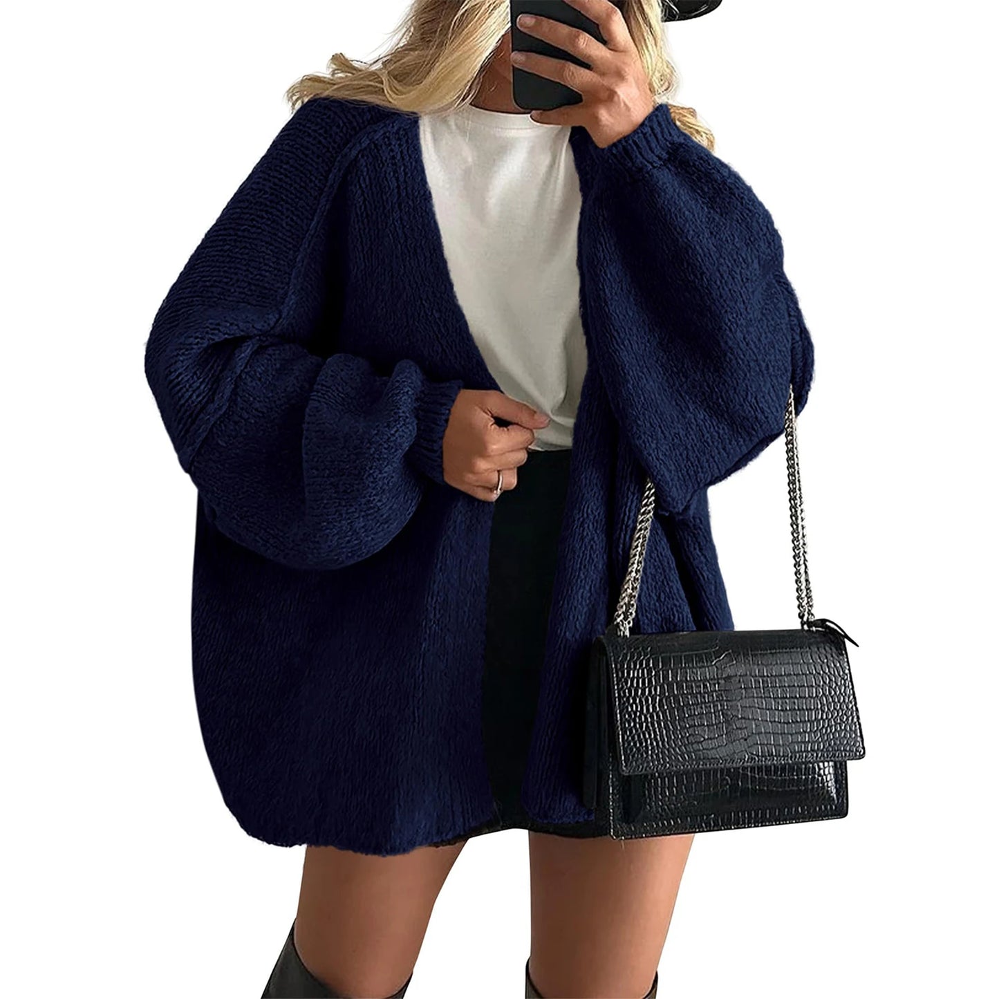 Mila Oversized Knit Cardigan